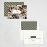 "Classic Four" - Holiday Cards in Fir by Brianne Larsen - Assembled