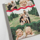 "Wavy Gallery" - Holiday Cards in Christmas Cheer by Brittany Braithwaite - Detail