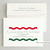"Wavy Gallery" - Holiday Cards in Christmas Cheer by Brittany Braithwaite - FREE Recipient Addressing