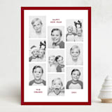 "Film Strips" - Holiday Cards in Mulled Wine by Roxy Cervantes - Front