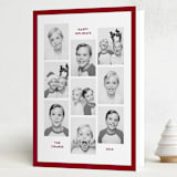 "Film Strips" - Holiday Cards in Mulled Wine by Roxy Cervantes - Folded Card