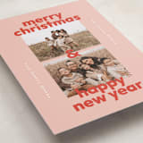 "Bold Stack" - Holiday Cards in Candy Cane by Lisa McLean - Detail