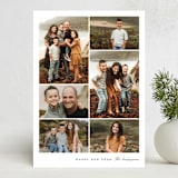 "six pix" - Holiday Cards in Snow by Carolyn Nicks - Front