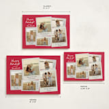 "insta joy" - Holiday Cards in Santa Suit by Kamala Nahas - Formats Available