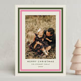 "Hudson" - Holiday Cards in Gumdrop by Megan Davis - Front