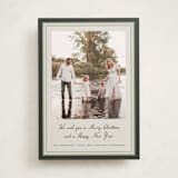 "Oasis" - Holiday Cards in Olive by Petra Kern - Front