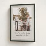 "Oasis" - Holiday Cards in Olive by Petra Kern - Folded Card