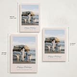 "Scripted Holiday" - Holiday Cards in Wintermint by Mansi Verma - Formats Available