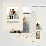 "Article" - Holiday Cards in Eggnog by Pixel and Hank - Back of Card Options