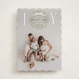 "Family Wreath" - Holiday Cards in Wreath by Oscar and Emma - Karly Depew - Front