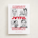 "Disney's Mickey Quad Squad" - Holiday Cards in Holly Berry by AK Graphics - Front
