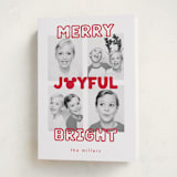 "Disney's Mickey Quad Squad" - Holiday Cards in Holly Berry by AK Graphics - Folded Card