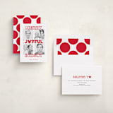 "Disney's Mickey Quad Squad" - Holiday Cards in Holly Berry by AK Graphics - Assembled