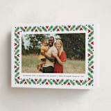 "Disney's Modern Mickey Holly" - Holiday Cards in Holly by Erica Krystek - Folded Card