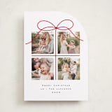 "Christmas Gift" - Holiday Cards in Snow by Jenny Millington - Front