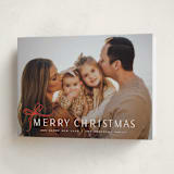 "Cute bow" - Holiday Cards in Candy Cane by Yuliya Evseeva - Folded Card