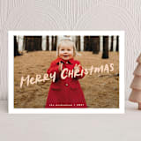 "compote" - Holiday Cards in Winter Rose by chocomocacino - Front