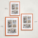 "Classic Collage" - Holiday Cards in Berry by Wendy Chung - Formats Available