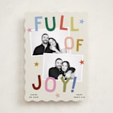 "Full of Joy (& Cheer)" - Holiday Cards in Jubilant by Kercia Jane - Front