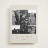 "Merry Modern" - Holiday Cards in Eggnog by Angela Thompson - Front