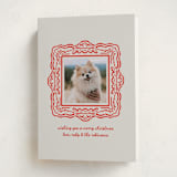 "Friendly Frame" - Holiday Cards in Berry by mo kelley - Folded Card