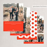 "good times ahead" - Holiday Cards in Snow by Sarah Curry - Back of Card Options