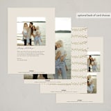 "Delicate Frame" - Holiday Cards in Vanilla by Kristen Knechtel - Back of Card Options