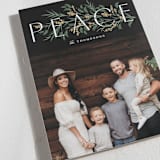 "Peace Sprigs" - Holiday Cards in Onyx by Robert and Stella - Detail