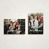 "Come Together" - Holiday Cards in First Snow by Casey Miller - Photo Orientation Options