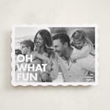 "Holiday Poster" - Holiday Cards in Snow by Maria Alou - Front