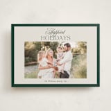"refined bliss" - Holiday Cards in Evergreen by Carolyn Nicks - Front