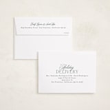 "refined bliss" - Holiday Cards in Evergreen by Carolyn Nicks - FREE Recipient Addressing