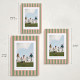 "Southern Sripes" - Holiday Cards in Azalea by Cindy Reynolds - Formats Available