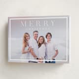 "Bridges" - Holiday Cards in Snow by Amy Kross - Folded Card