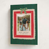"Painted Frames" - Holiday Cards in Evergreen by Julie Murray - Folded Card