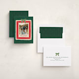 "Painted Frames" - Holiday Cards in Evergreen by Julie Murray - Assembled