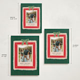 "Painted Frames" - Holiday Cards in Evergreen by Julie Murray - Formats Available
