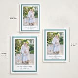 "Preppy Ribbon" - Holiday Cards in Spearmint by Carolyn MacLaren - Formats Available