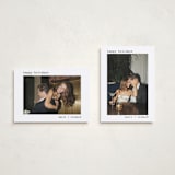 "Typewriter" - Holiday Cards in Snow by Amanda Stuff - Photo Orientation Options