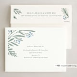 "Holidays Upon Us" - Holiday Cards in Cool Grey by Oscar and Emma - Karly Depew - FREE Recipient Addressing