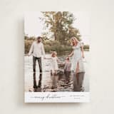 "modernist" - Holiday Cards in Snow by Christy Hy Lee - Front