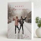"signed with love" - Holiday Cards in Holly by Kasia Labocki - Folded Card