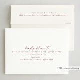 "signed with love" - Holiday Cards in Holly by Kasia Labocki - FREE Recipient Addressing