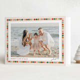 "Pom Pom Garland" - Holiday Cards in Candied Apple by Joanna Griffin - Folded Card