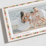 "Pom Pom Garland" - Holiday Cards in Candied Apple by Joanna Griffin - Detail