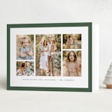 "Warmest Wishes" - Holiday Cards in Sage by Lea Delaveris - Folded Card