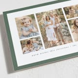 "Warmest Wishes" - Holiday Cards in Sage by Lea Delaveris - Detail