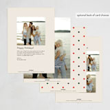 "oh what fun shapes" - Holiday Cards in Eggnog by Karidy Walker - Back of Card