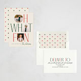 "oh what fun shapes" - Holiday Cards in Eggnog by Karidy Walker - Assembled