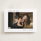 "Typewriter" - Holiday Cards in Snow by Amanda Stuff - Front